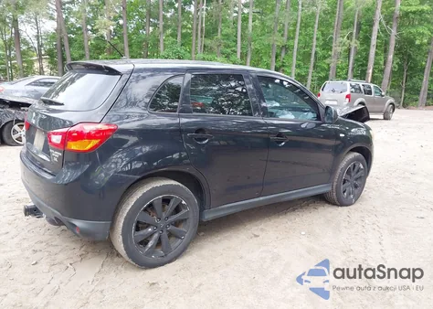 2015 Mitsubishi Outlander Sport Es из США, поврежденный, VIN 4A4AP3AW8FE029643